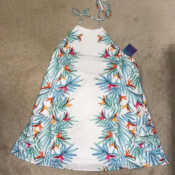 NWT Show Me Your Mumu Katy Halter Dress ~ in Palm Party NWT Show Me Your Mumu Katy Halter Dress ~ in Palm Party